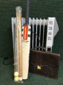 A box of cricket bat,