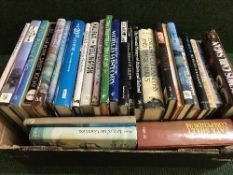Two boxes of assorted books - astronomy,