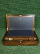 A Victorian writing slope