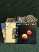 A box of LP records - Tom Paxton,