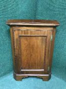 A Victorian corner cabinet