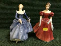 Two Royal Doulton figures - Fragrance HN 2234 and Winsome HN 2220