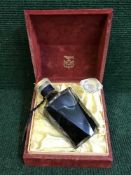 A boxed Cordon Bleu Cognac decanter,
