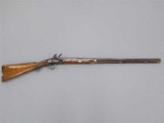 A late 18th/early 19th century flintlock fowling piece by Bellis,