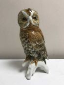 A Karl Ens figure of an owl
