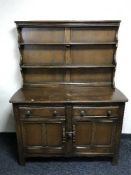 An Ercol oak dresser