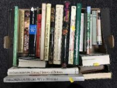 A box of books - history,