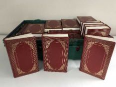 Three boxes of books