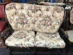 An Ercol cottage style settee,