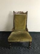 An Edwardian lady's chair