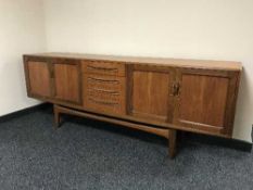 A teak G-Plan low sideboard