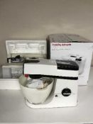 A Morphy Richards bread maker together with a Kenwood Chef
