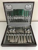 A canteen of Viner's cutlery