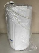 An Indesit Gravity spinner (new and sealed)