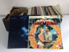 A box of lps - South Pacific,
