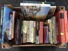 A box of books - century of punch,