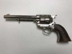 A replica Colt Single Action Army revolver