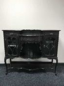 A Victorian chiffonier base