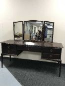 Four pieces of Stag bedroom furniture