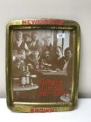 A Newcastle Golden Jubilee Brown Ale tray.