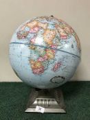 A table globe