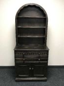 An oak Dutch style dresser