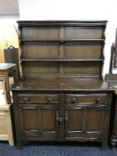 An Ercol oak dresser