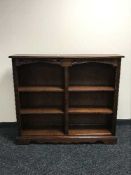 An oak Old Charm bookcase