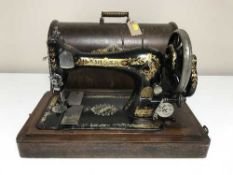 A SInger sewing machine in case
