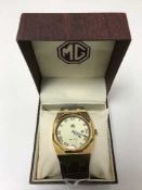 An MG Gentleman's wristwatch in original retail box