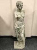 A garden figure - nude maiden