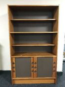 A continental oak bookcase