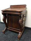 A Victorian style Davenport