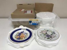 A large collection of collector's plates mostly boxed - Royal Worcester etc