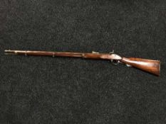 A replica Enfield musket (non-working)