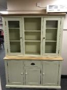 A contemporary kitchen dresser