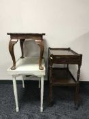 A small Georgian style coffee table,