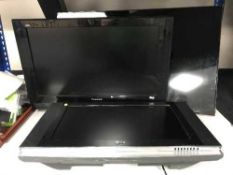 A Panasonic Viera 32 inch LCD TV and two other TVs