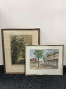 Twelves assorted pictures and prints - E.