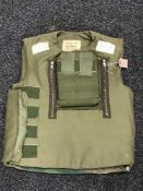 A British Army Mark 2 body armour bulletproof vest