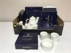 A box of Royal Doulton Caprice china