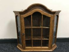 A hanging wall cabinet