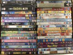 Five boxes of DVDs and DVD box sets