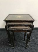 A nest of three tables