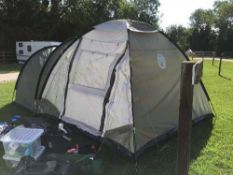A Coleman Waterfall Deluxe 5 man tent in carry bag
