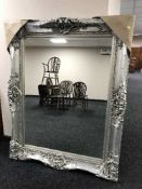 A very large silvered mirror