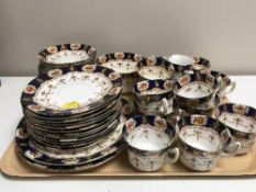 A tray of early 20th century Stanley china tea service