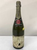 A vintage bottle of Moet & Chandon Premiere Cuvee champagne