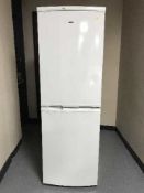 A Zanussi fridge freezer