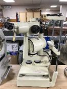 A Japanese Topcon opticians super slit lamp